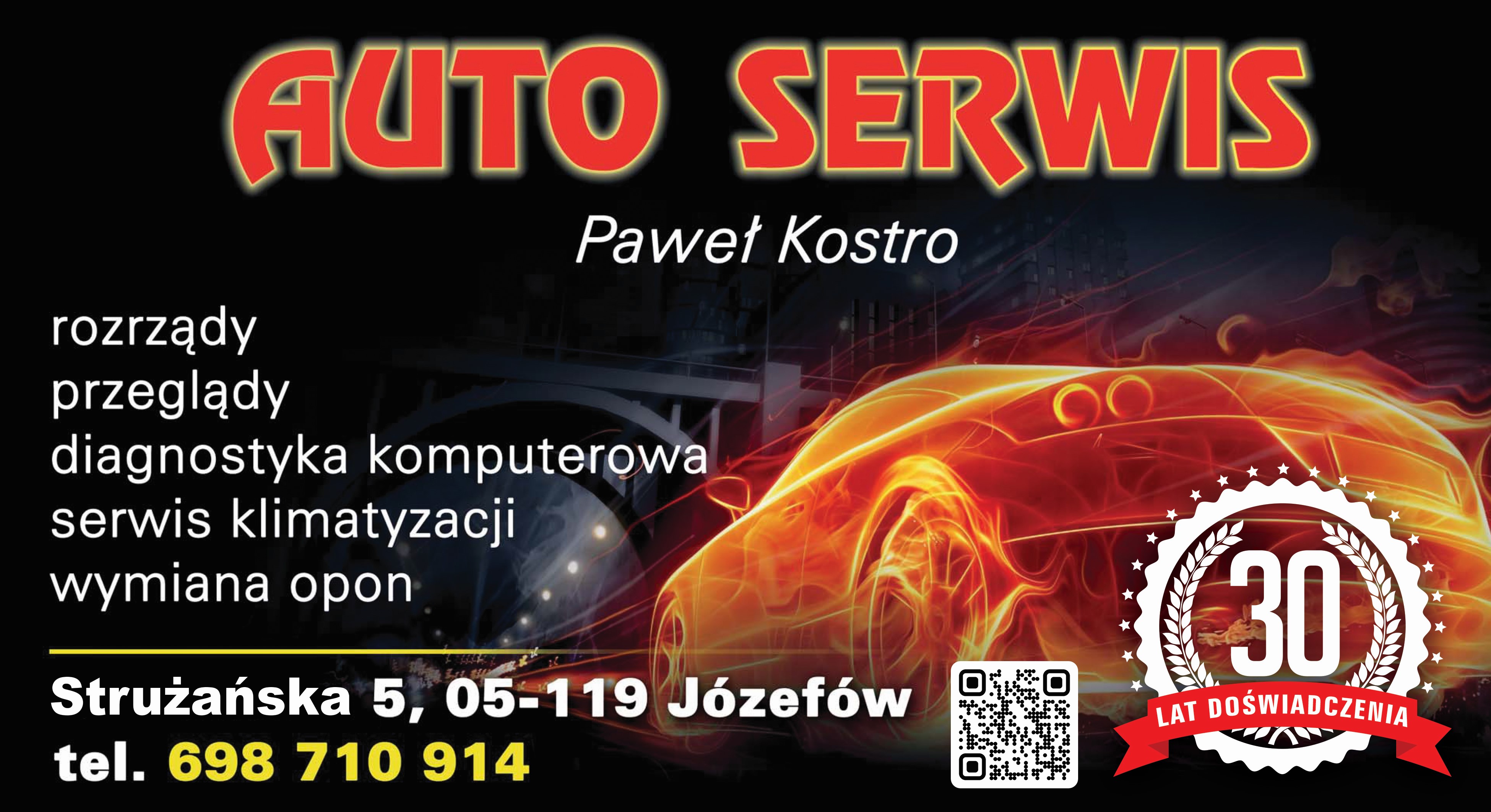 AUTO SERWIS Paweł Kostro - diagnostyka komputerowa LEGIONOWO warsztat samochodowy LEGIONOWO